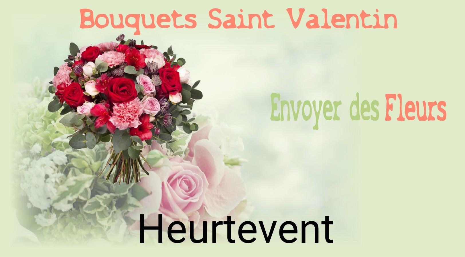 Roses de Saint-Valentin livrées à Heurtevent